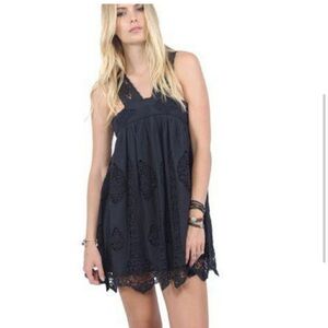 Nightcap Pixie crochet mini dress